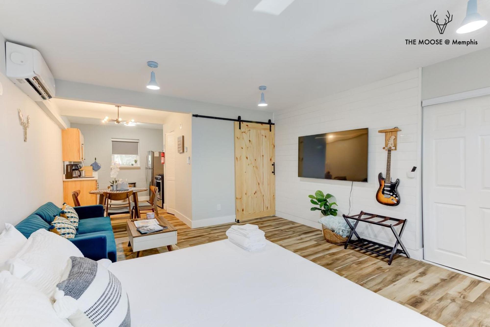 Ferienwohnung The Moose #11 - Luxe Modern Loft With King Bed, Free Parking & Wi-Fi Memphis Exterior foto