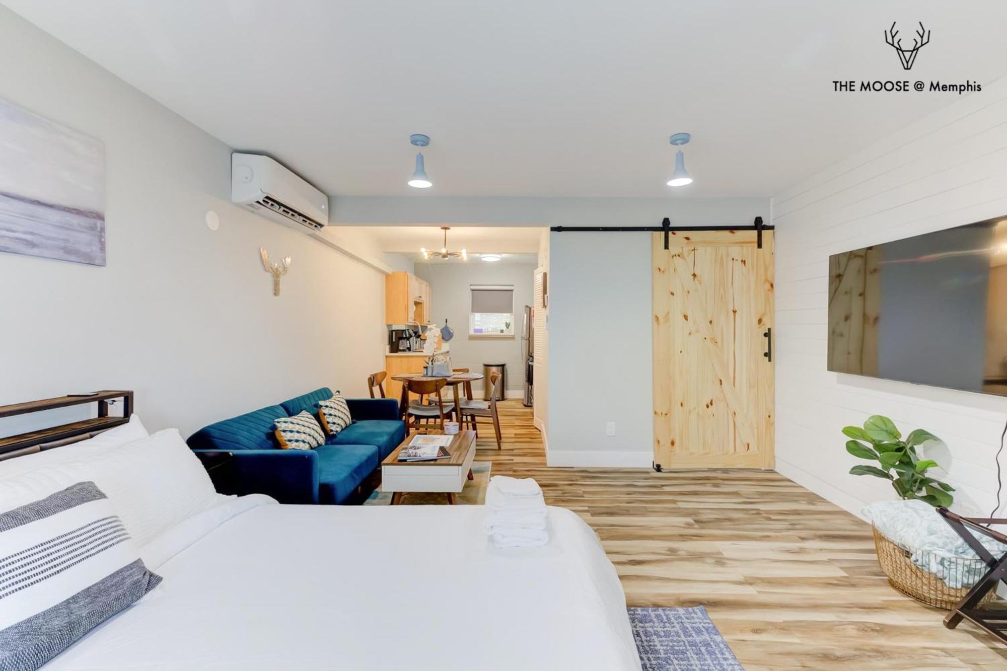 Ferienwohnung The Moose #11 - Luxe Modern Loft With King Bed, Free Parking & Wi-Fi Memphis Exterior foto