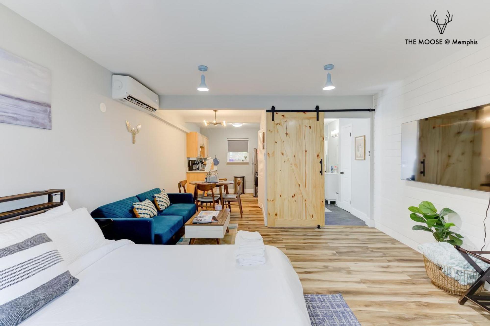 Ferienwohnung The Moose #11 - Luxe Modern Loft With King Bed, Free Parking & Wi-Fi Memphis Exterior foto