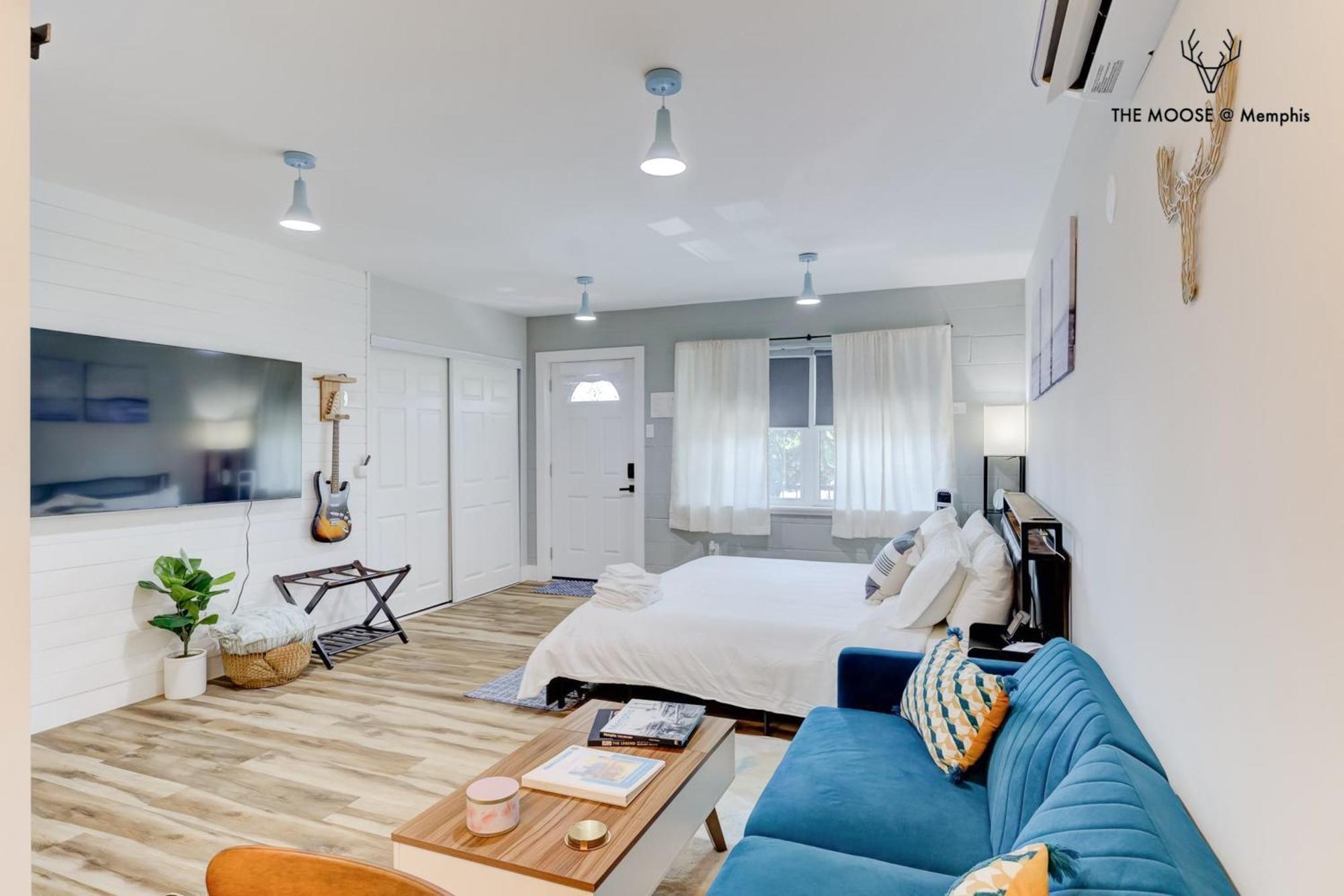 Ferienwohnung The Moose #11 - Luxe Modern Loft With King Bed, Free Parking & Wi-Fi Memphis Exterior foto