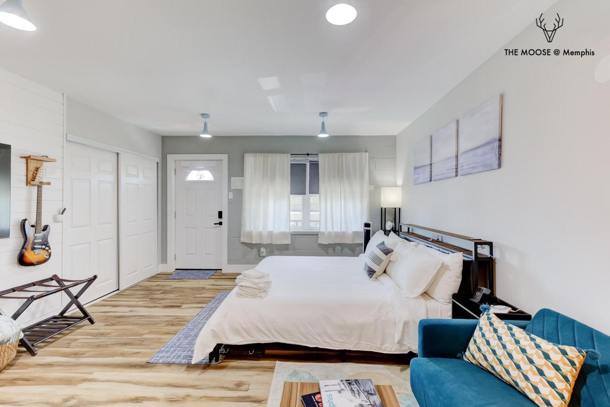 Ferienwohnung The Moose #11 - Luxe Modern Loft With King Bed, Free Parking & Wi-Fi Memphis Exterior foto